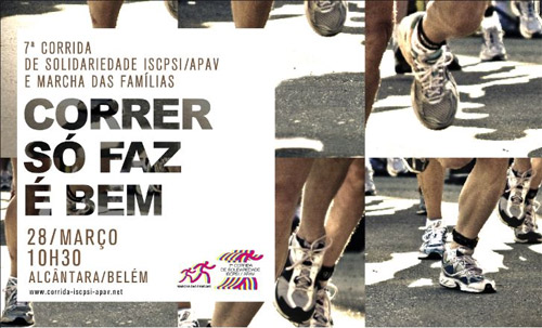 Correr só faz é bem