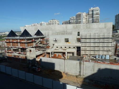 Evolução das obras da Igreja Caravela Evolução das obras da Igreja Caravela