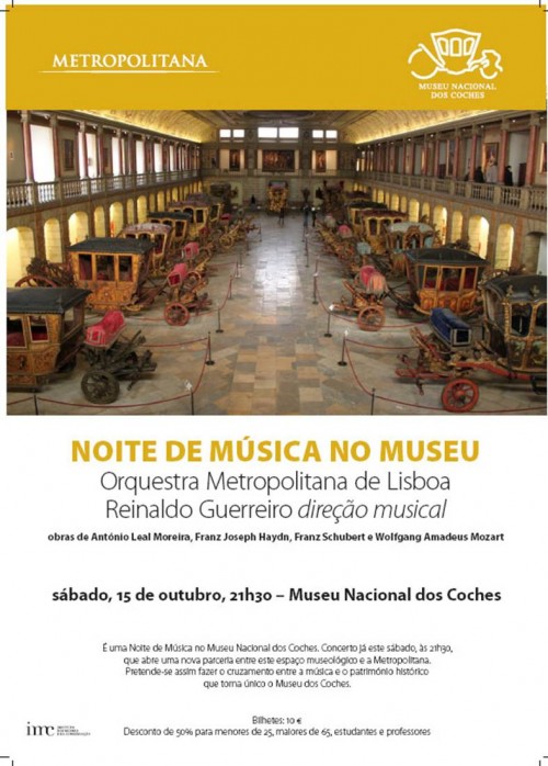 Noite de Música no Museu dos Coches