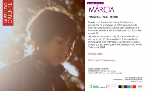 Márcia no Museu do Oriente