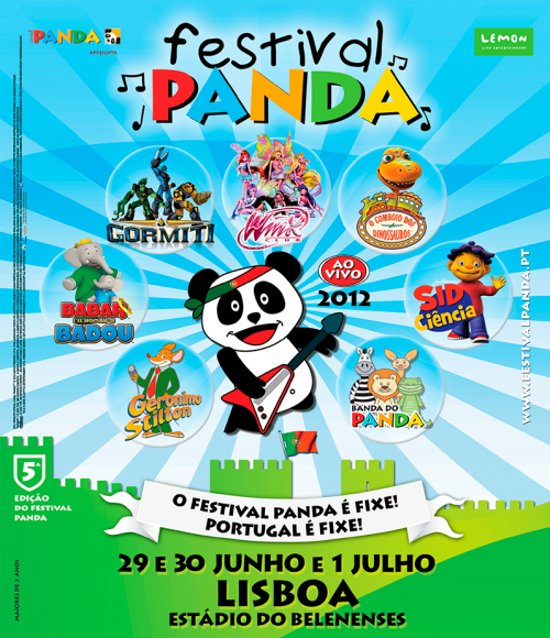 Festival Panda no Estádio do Restelo Festival Panda no Estádio do Restelo